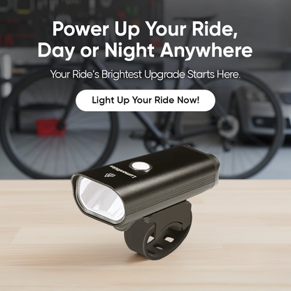 LumenRides Max Drive Front Bike Light